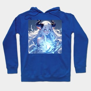 Ice demon woman Hoodie